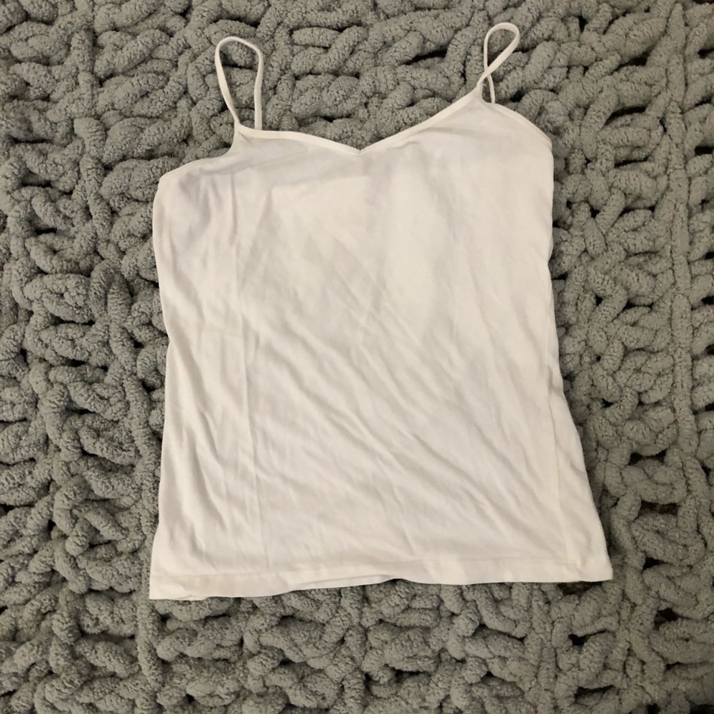 White tank top